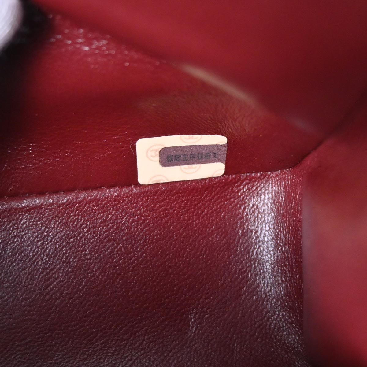 Chanel 1989-1991 Black Lambskin Small Classic Double Flap Shoulder Bag