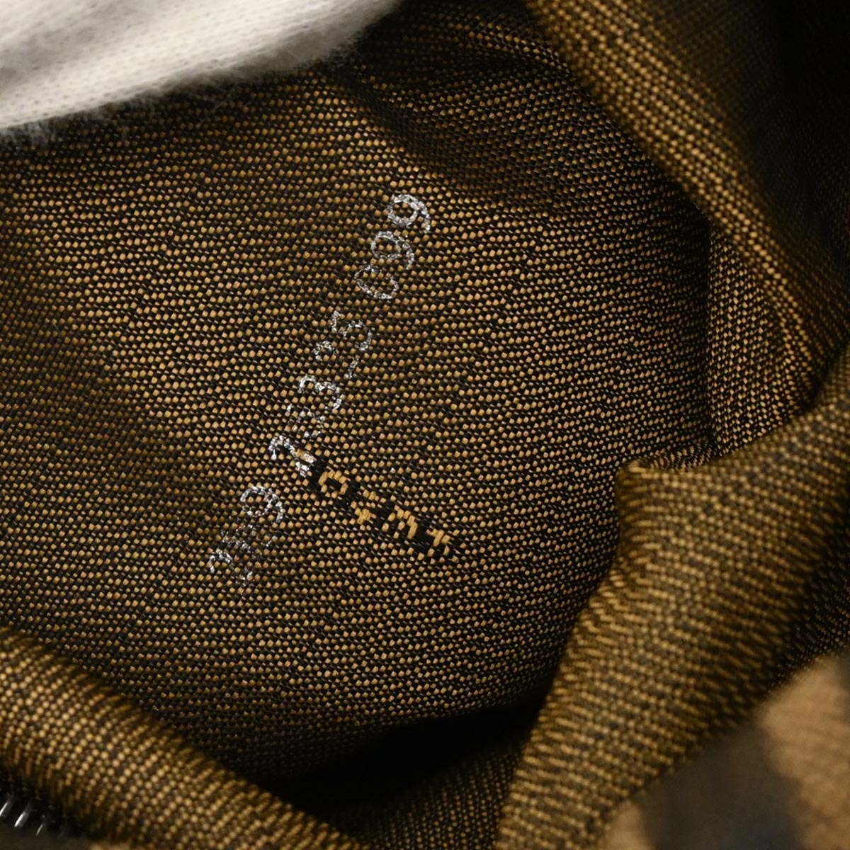 Fendi Brown Canvas Zucca Mamma Baguette Handbag