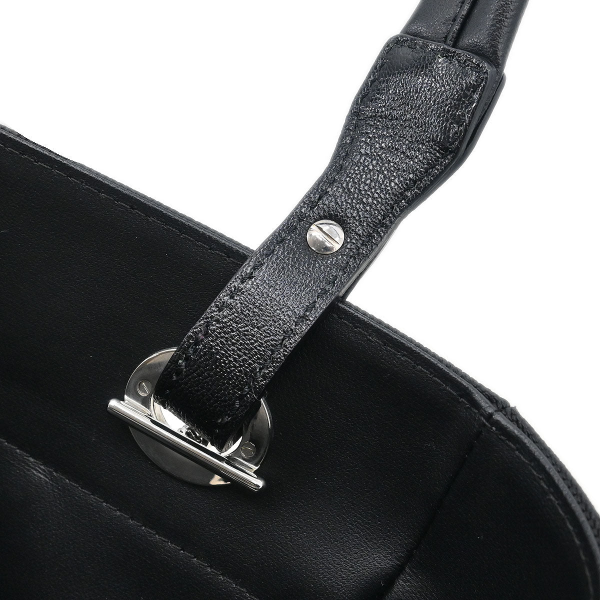 Chanel 2008-2009 Black Calfskin Paris-Biarritz Tote PM Tote Handbag