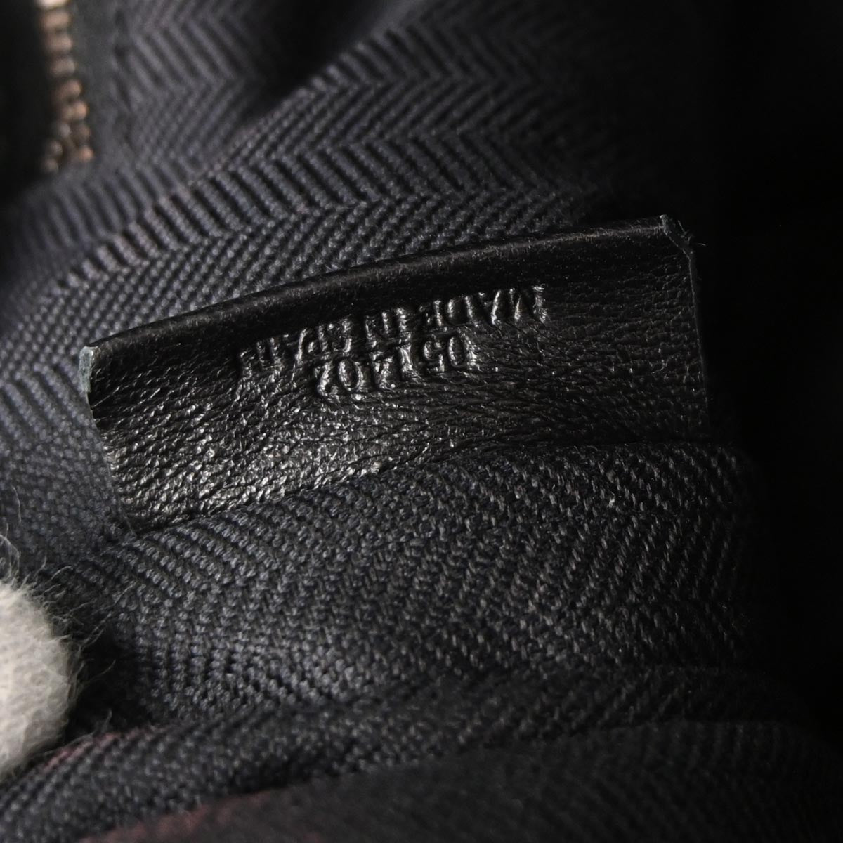 Loewe Black Lambskin Flamenco Shoulder Bag