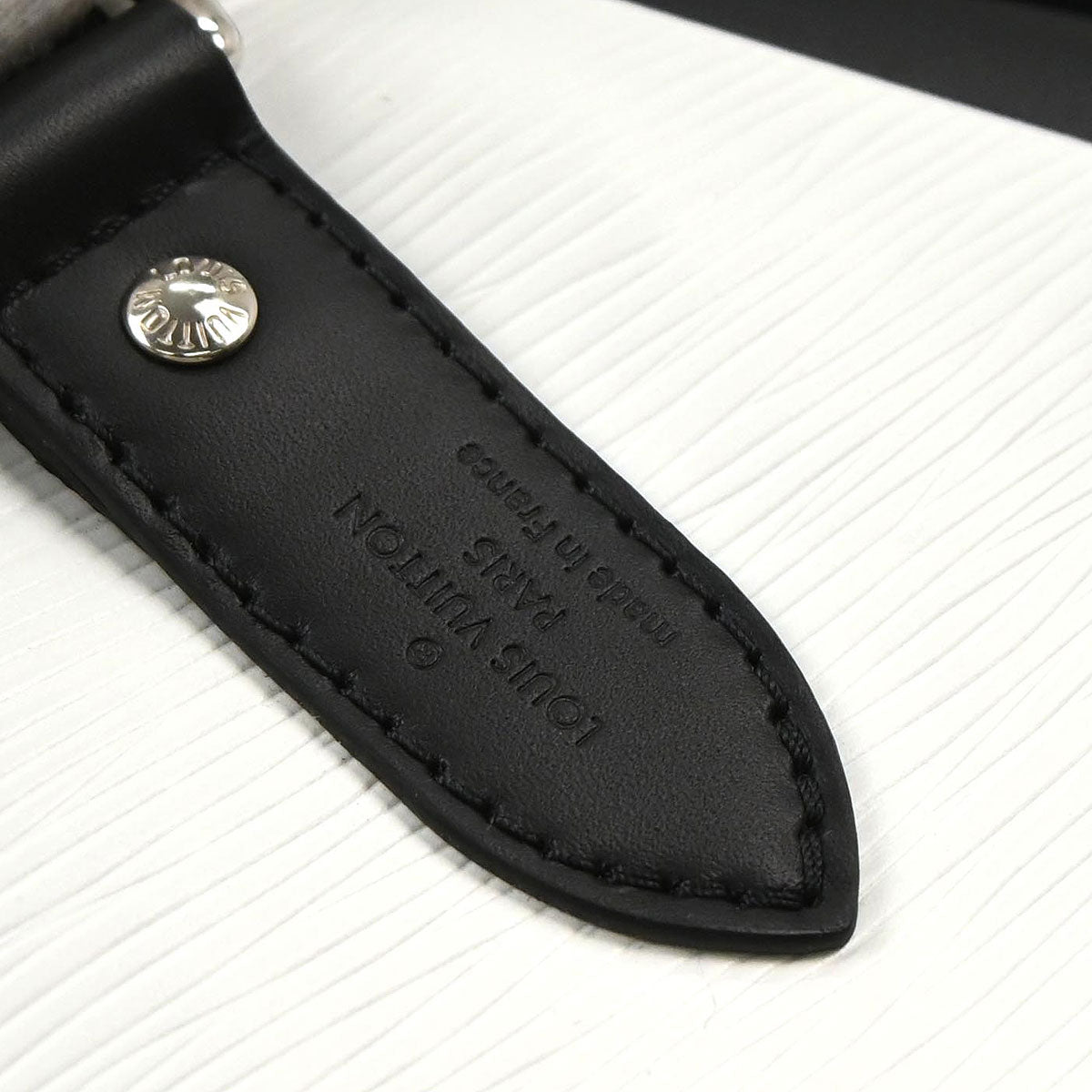 Louis Vuitton White Epi Keepall Bandouliere 50 Duffle Bag