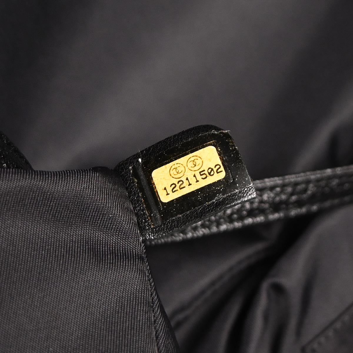 Chanel Black Leather Paris-Biarritz Bowling Bag