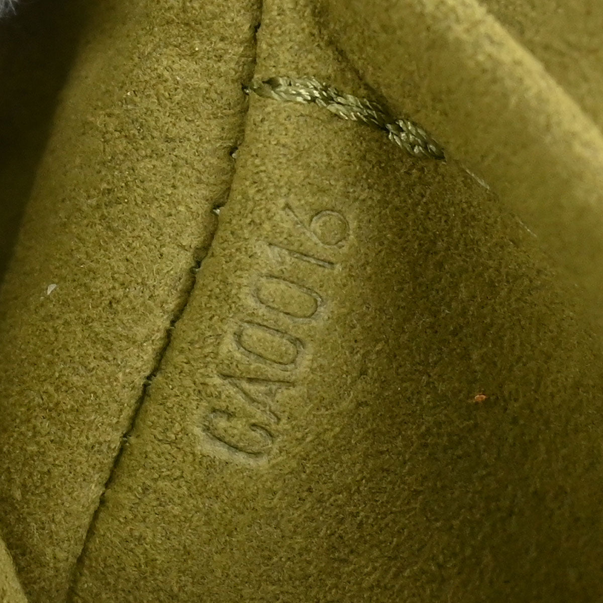 Louis Vuitton Khaki Monogram Denim Mini Pleaty Handbag M95217