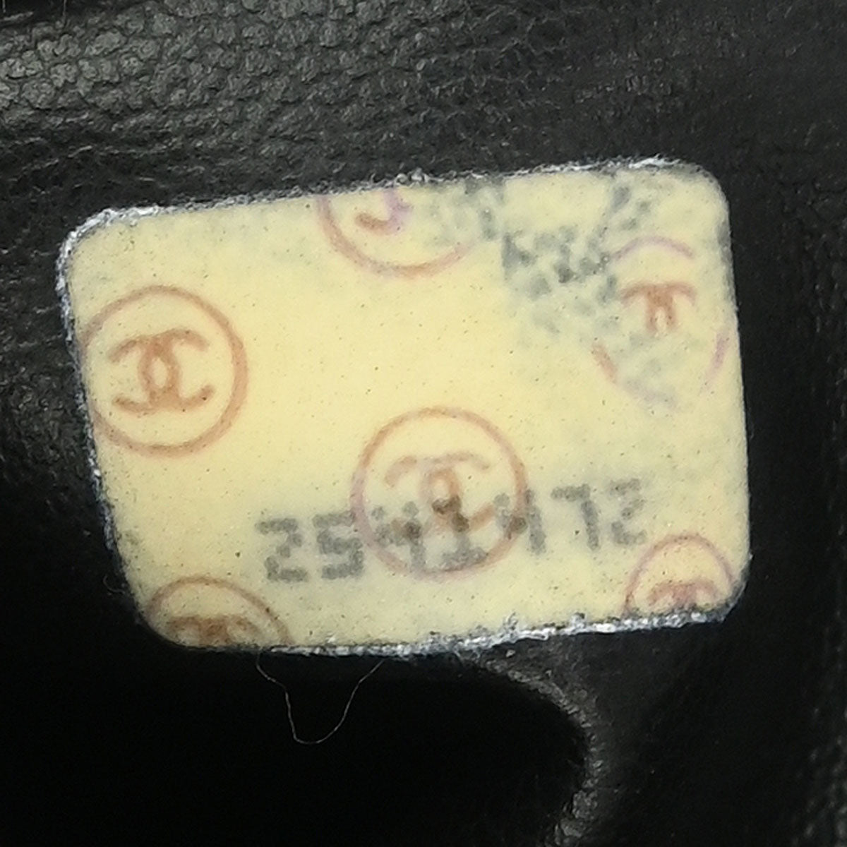 Chanel Black Calfskin Chevron Shoulder Bag