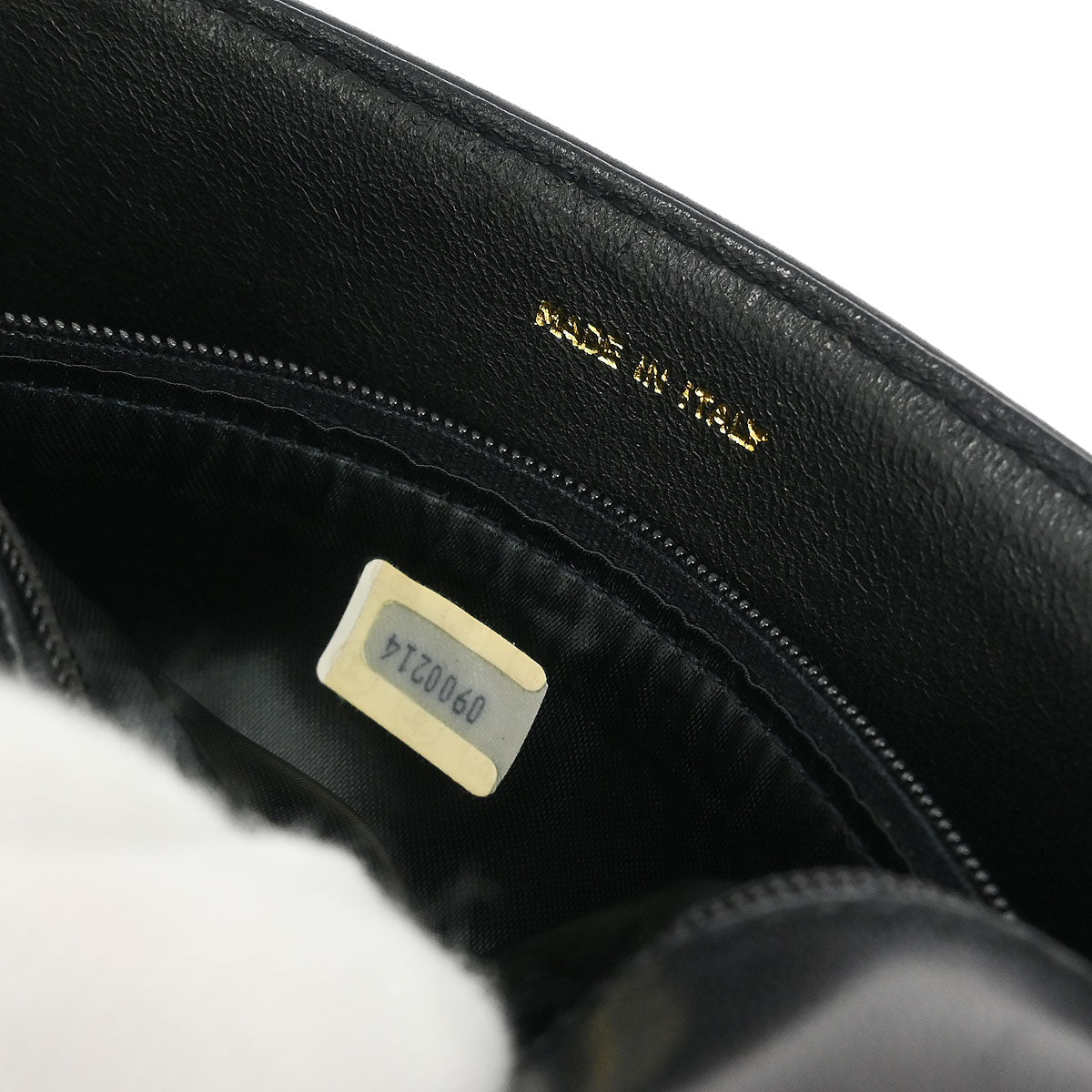 Chanel 1986-1988 Black Lambskin Full Flap Shoulder Bag