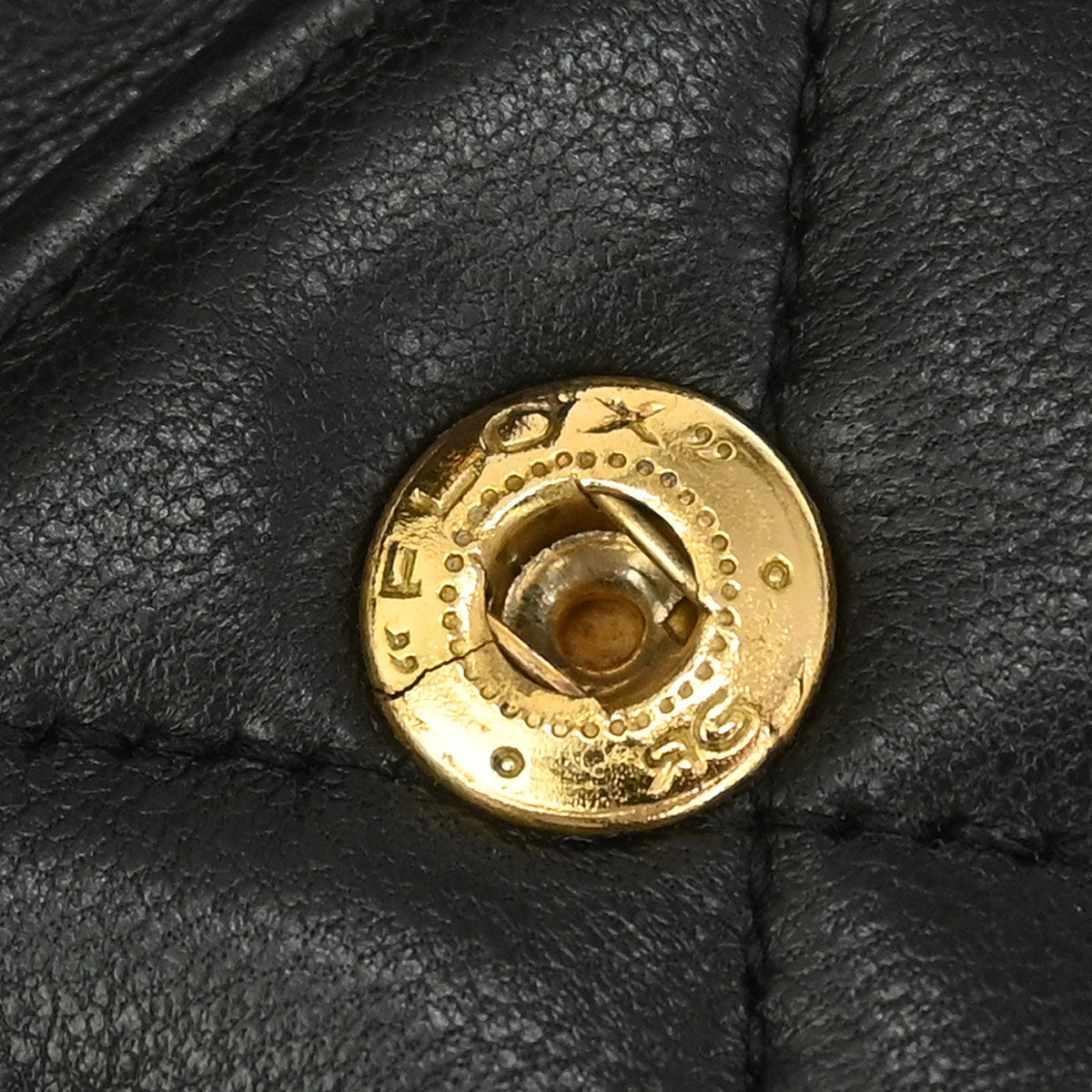 Chanel Black Lambskin Small Classic Double Flap Shoulder Bag