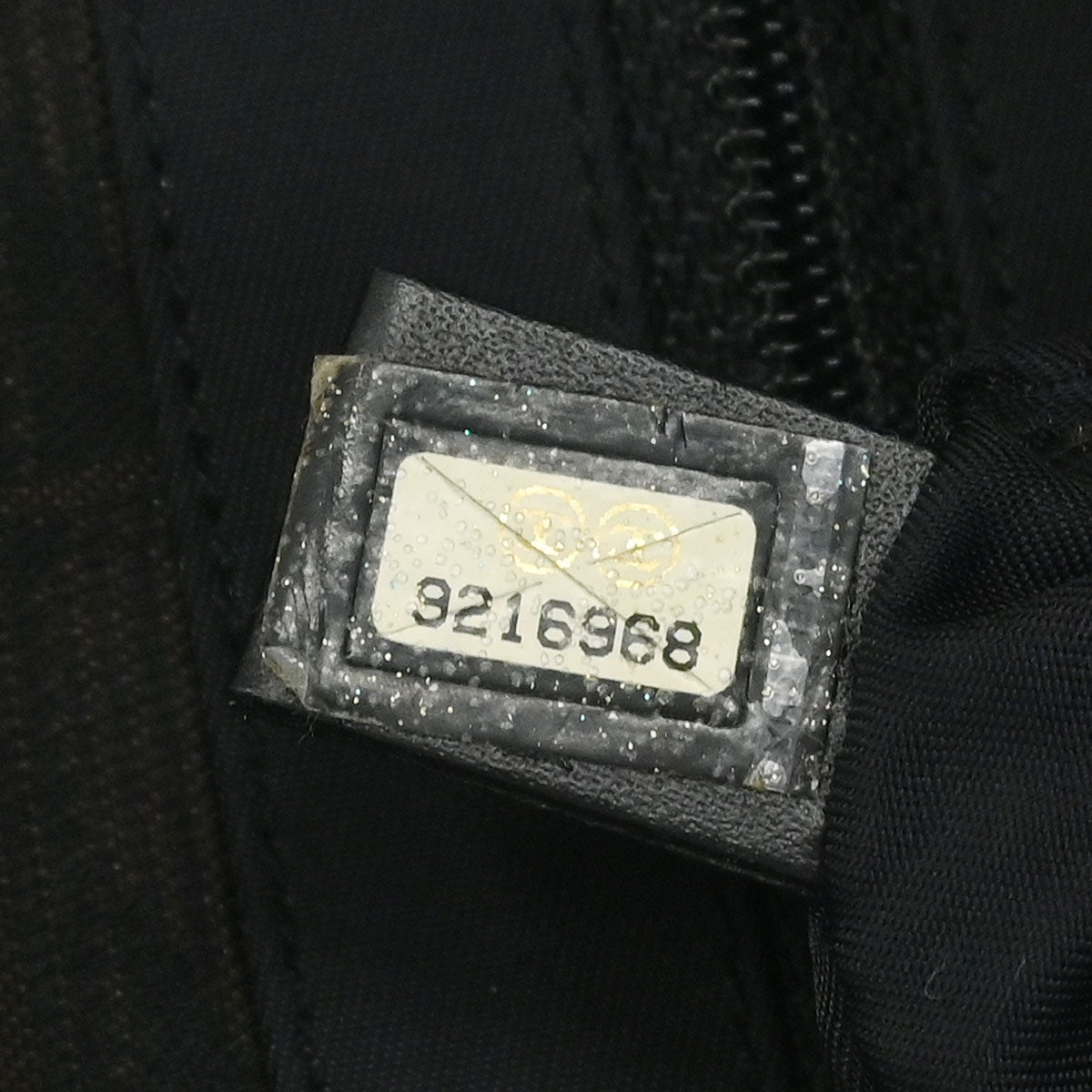 Chanel 2005-2006 Brown Black Jacquard Nylon Travel Line Tote Bag