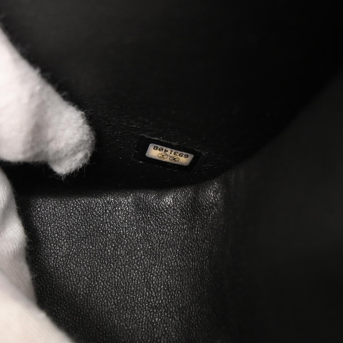 Chanel Black Canvas Mademoiselle Lock Shoulder Bag