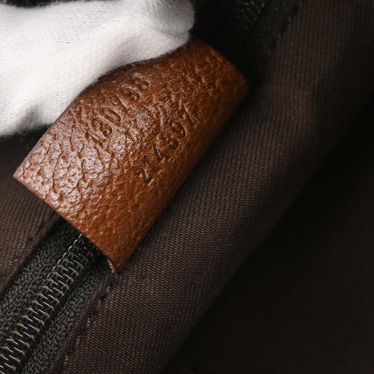 Gucci Blue Denim GG Abbey D Ring Handbag