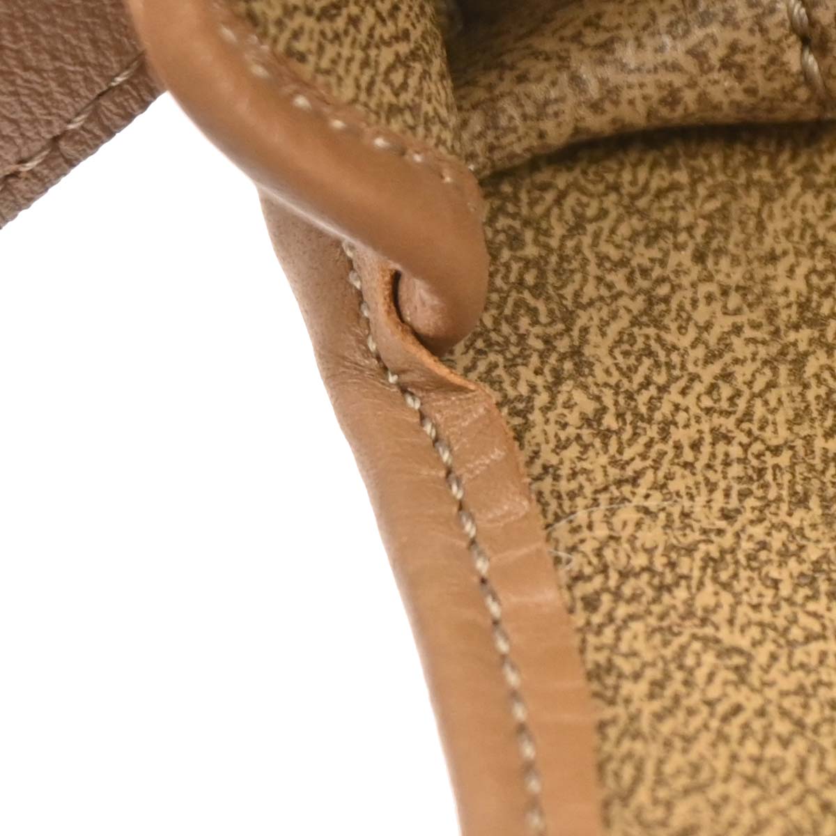 Christian Dior Beige PVC Honeycomb Shoulder Bag