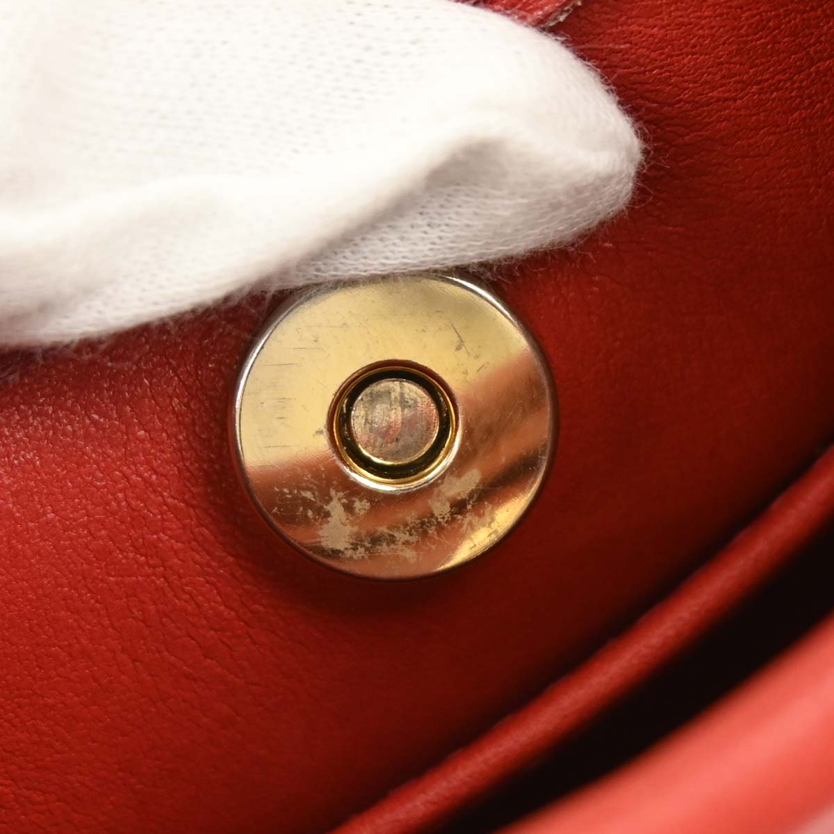 Coach Red Leather Handbag