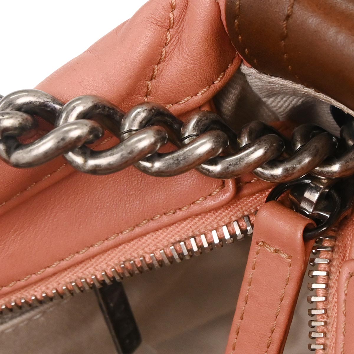 Chanel Pink Calfskin Handbag