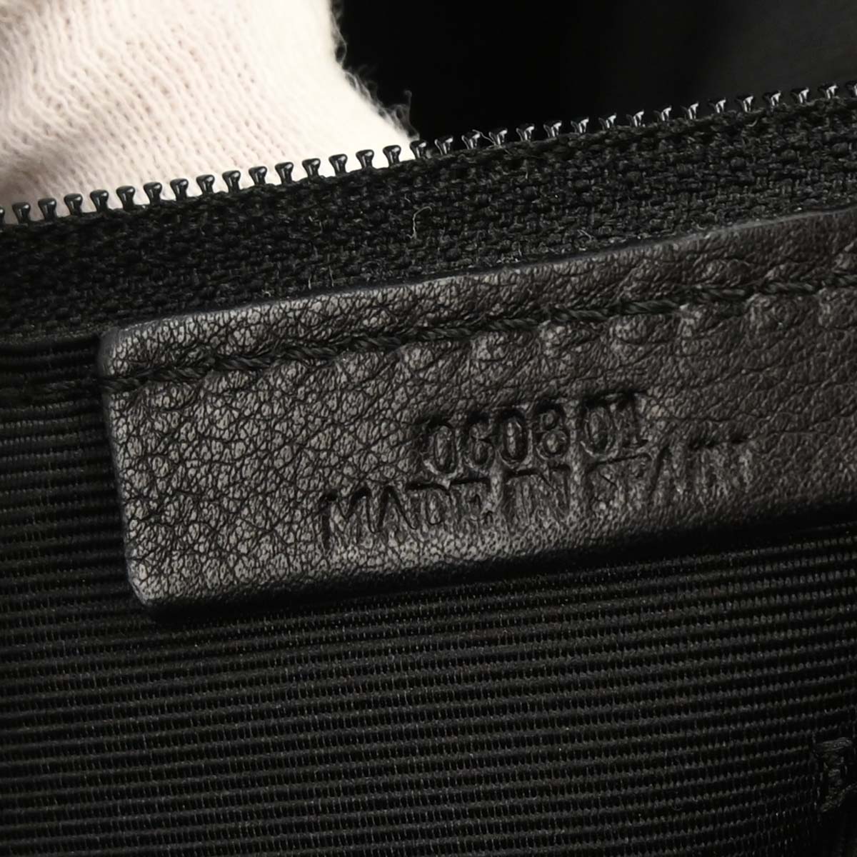 Loewe Black Leather Amazona 36 Handbag