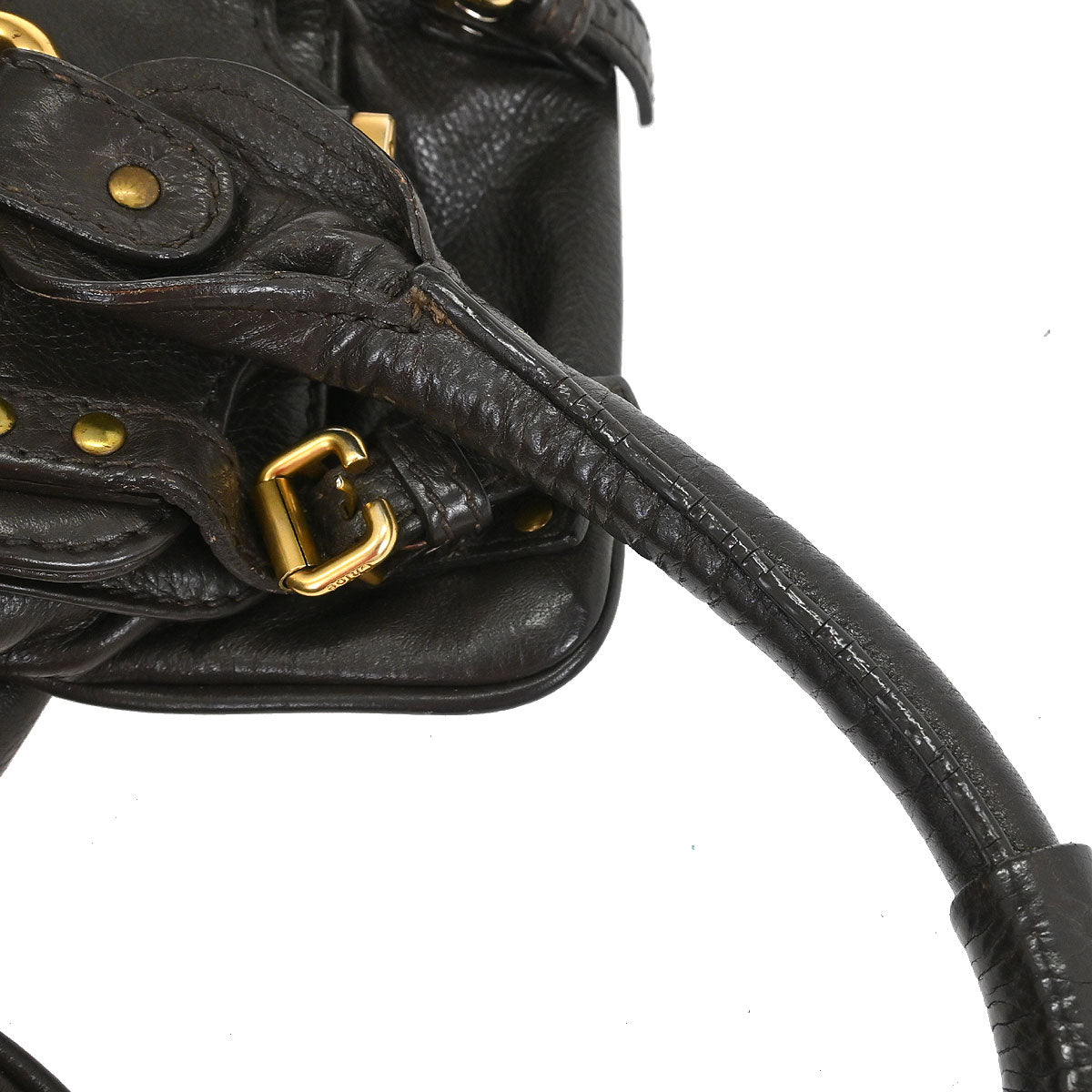 Chloe Brown Paddington Duffle Handbag