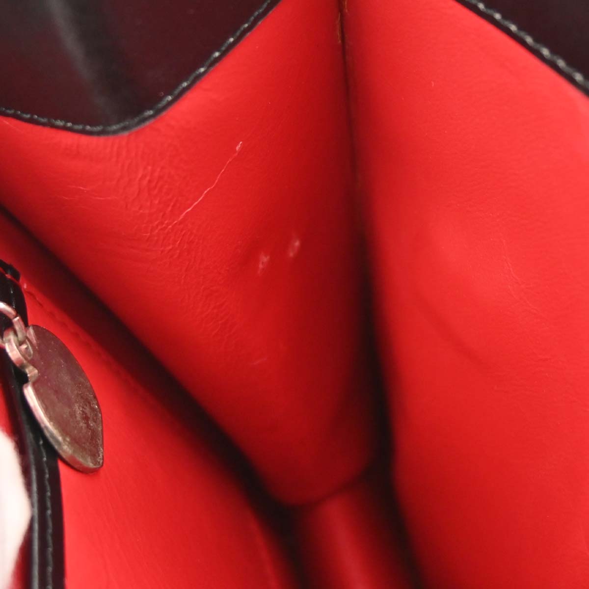 Celine White Leather Handbag