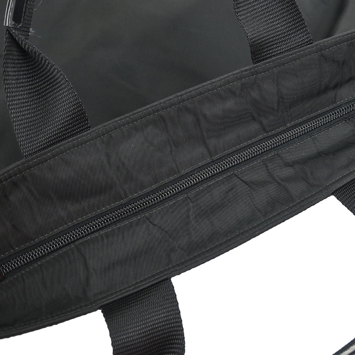 Prada Black Nylon 2way Shoulder Tote Handbag