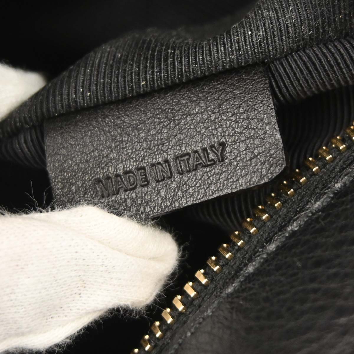 Celine Black Satin Boogie Bag Handbag