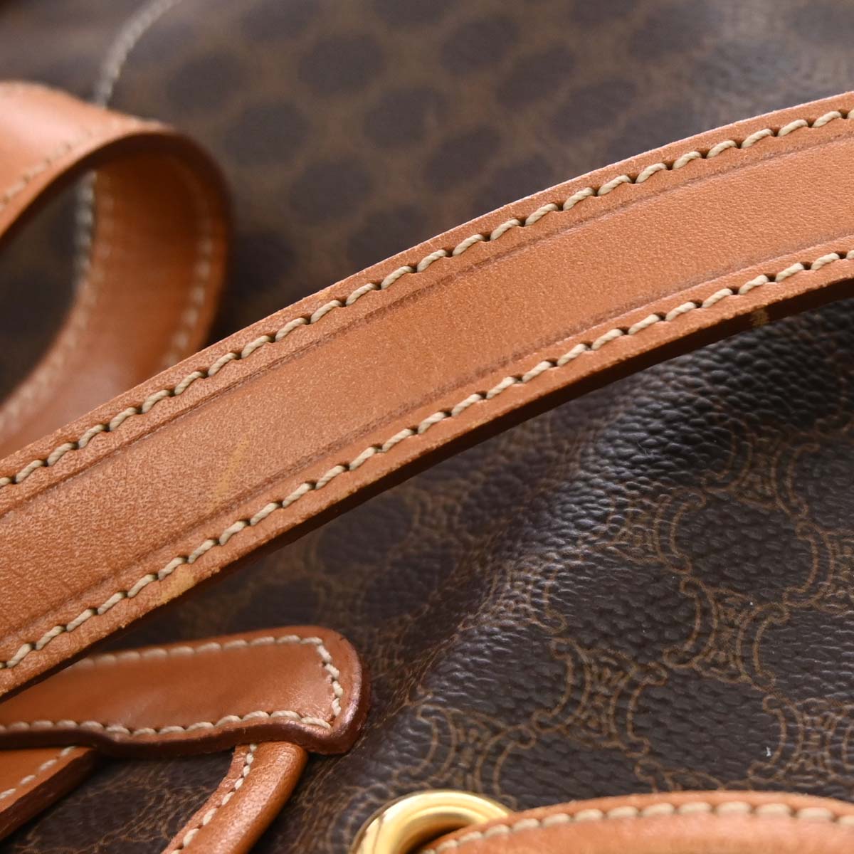 Celine Brown Macadam Backpack