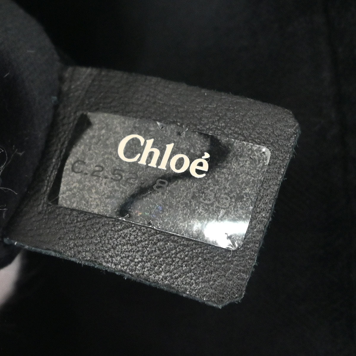 Chloe Black Paraty 2way Shoulder Handbag