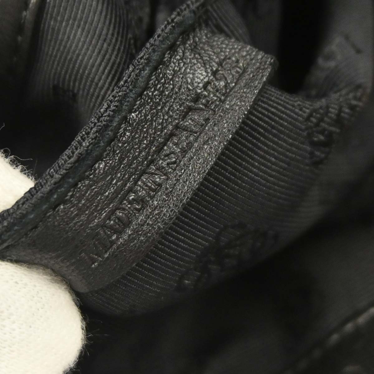 Loewe Black Leather Tote Handbag