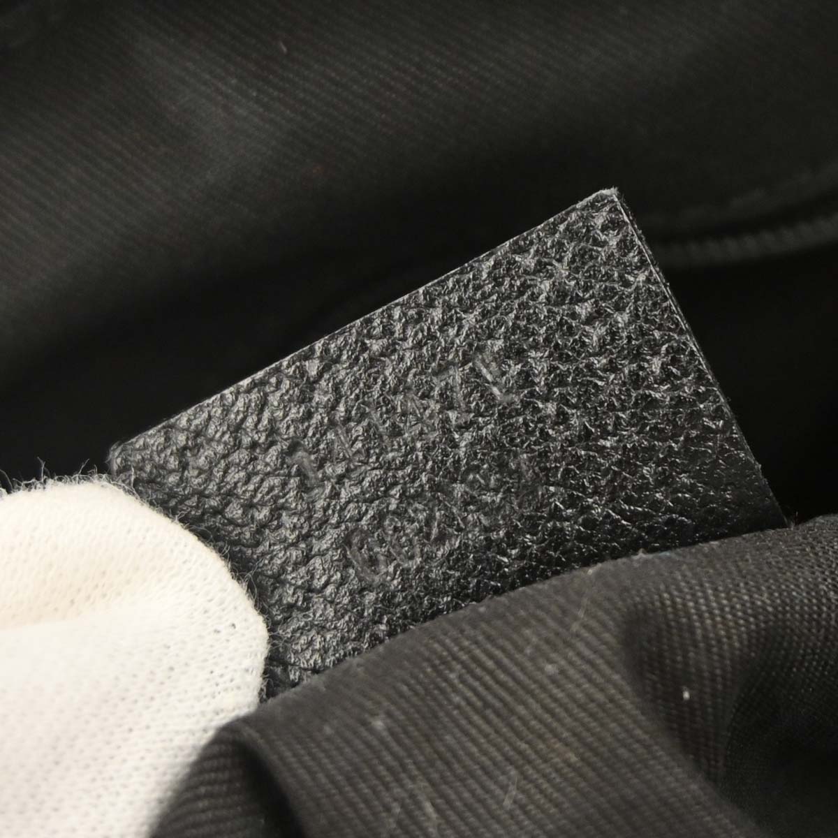 Gucci Black Canvas GG Handbag