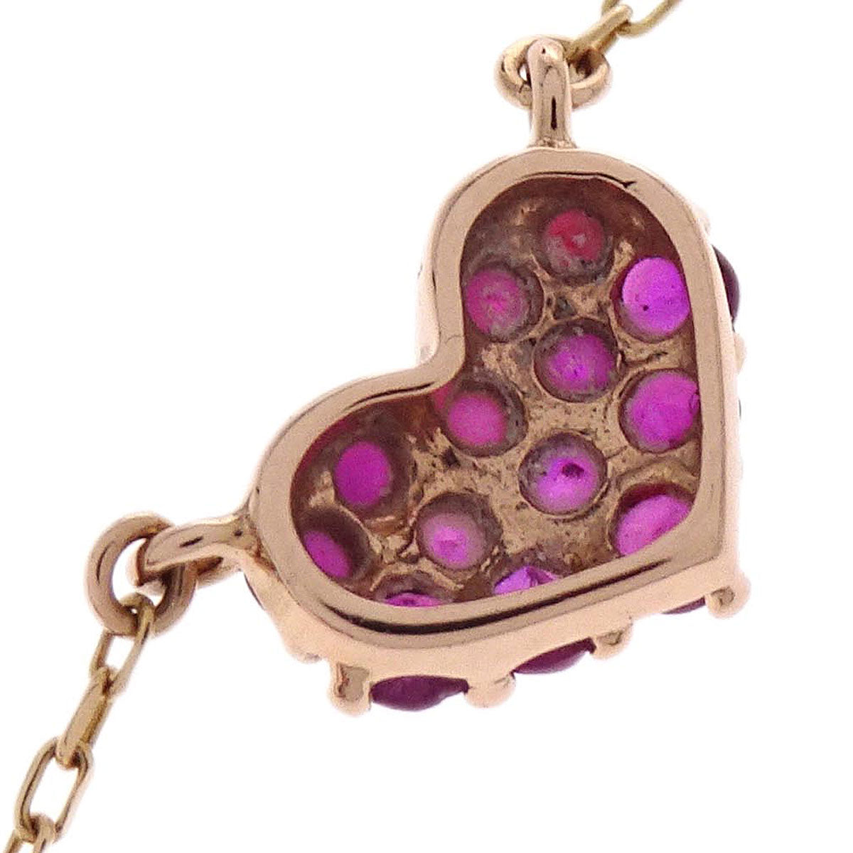 Pendant Necklace Ruby 10K Gold