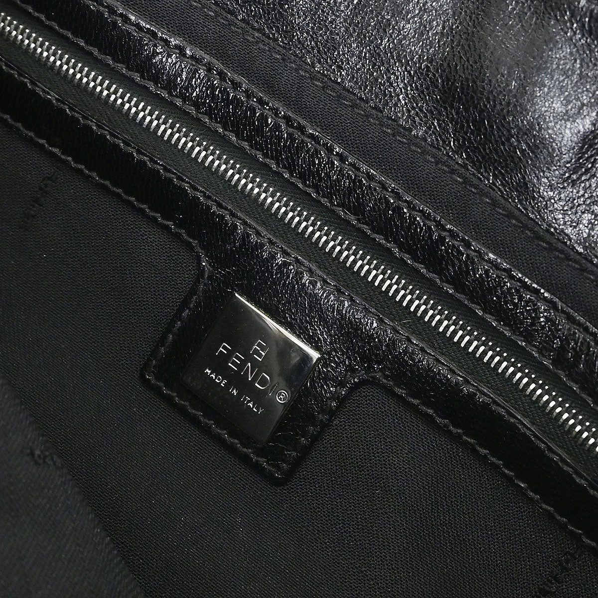 Fendi * Brown Pony Hair Leopard Print Handbag