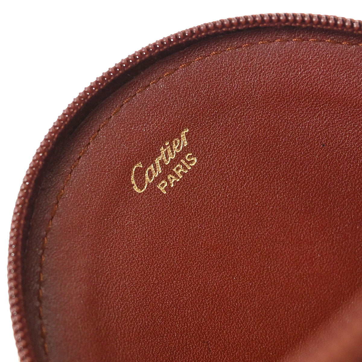 Cartier Bordeaux Coin Purse Wallet