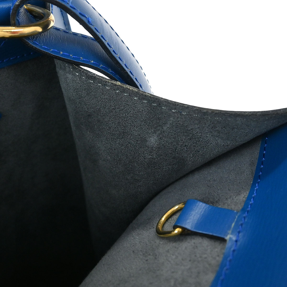 Louis Vuitton 1993 Blue Epi Cluny Shoulder Bag M52255