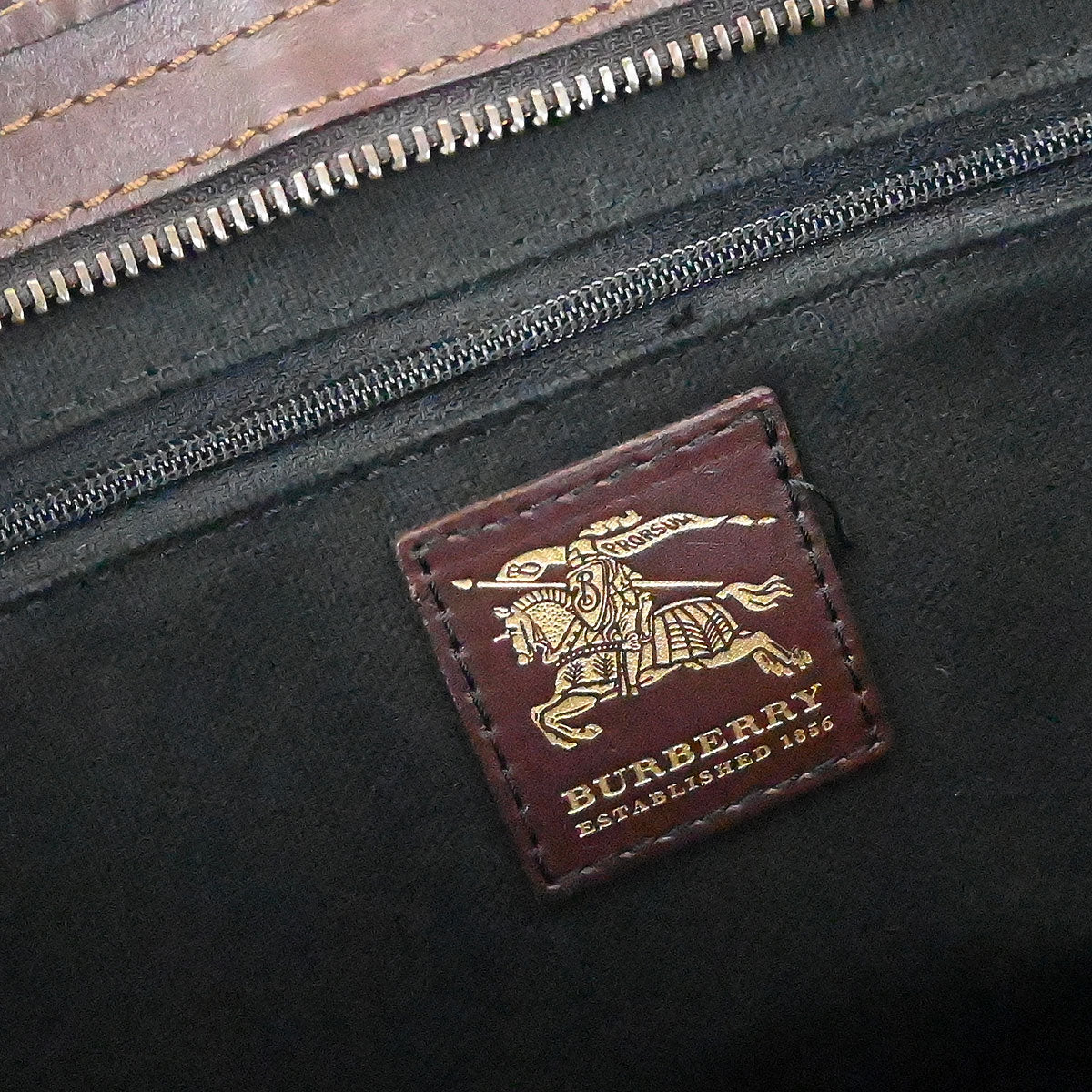 Burberry Beige Brown Nova Check Shoulder Tote Bag