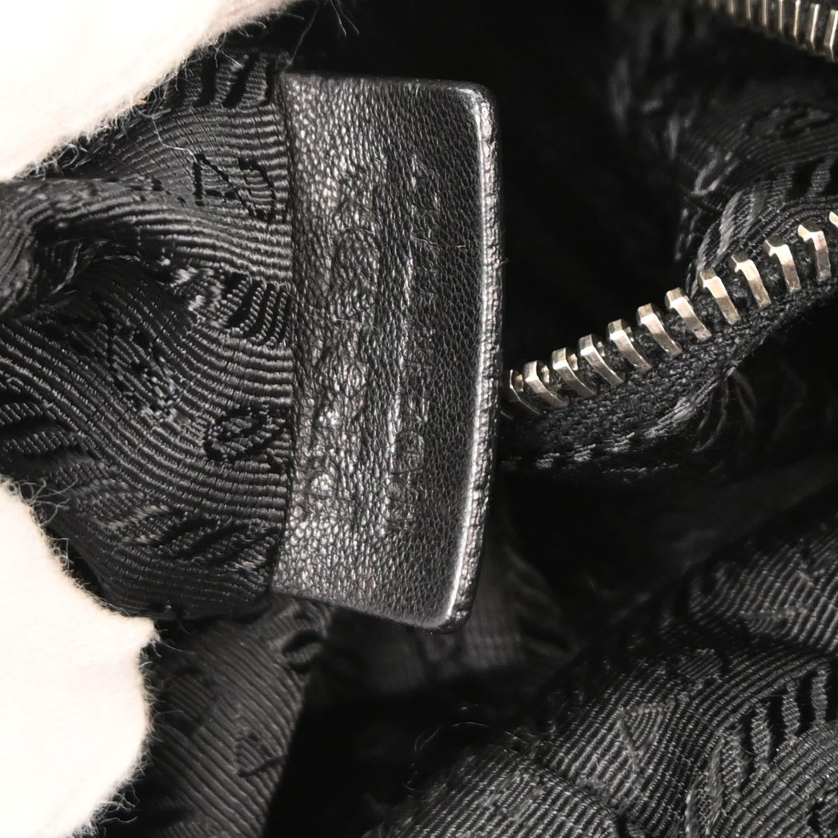 Prada Black Leather Handbag