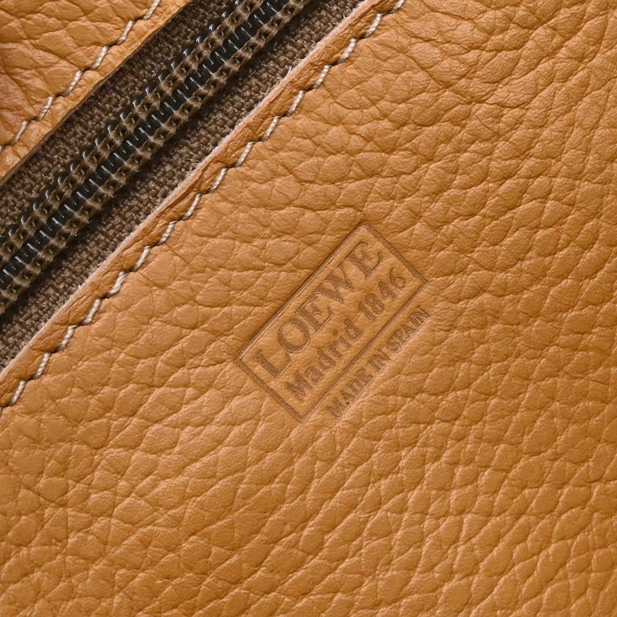 Loewe Brown Leather Shoulder Bag