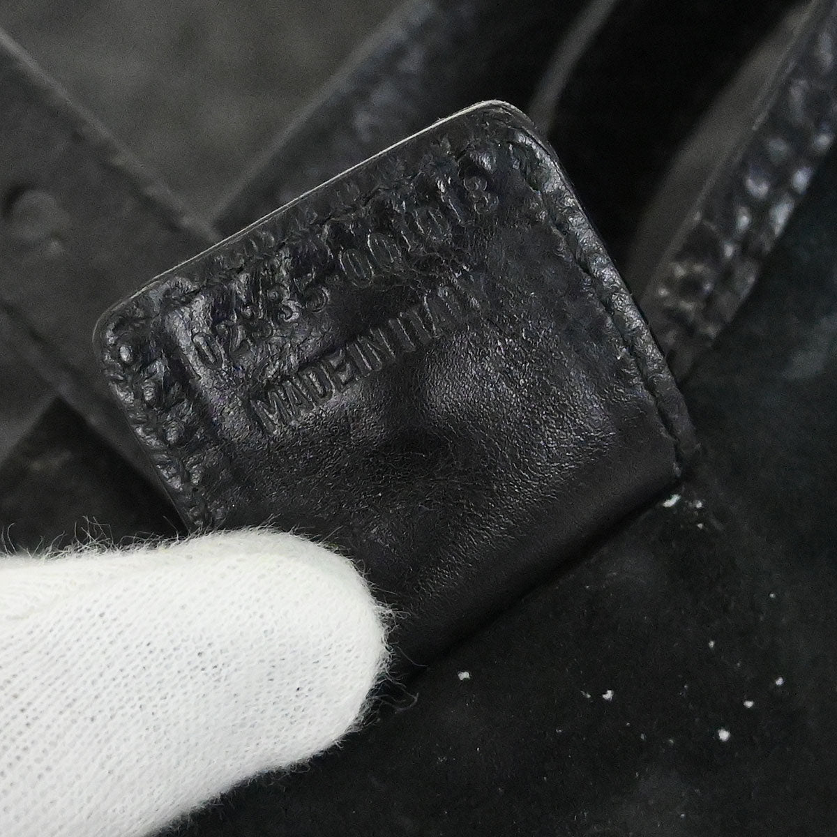 Yves Saint Laurent Black Mombasa Shoulder Bag