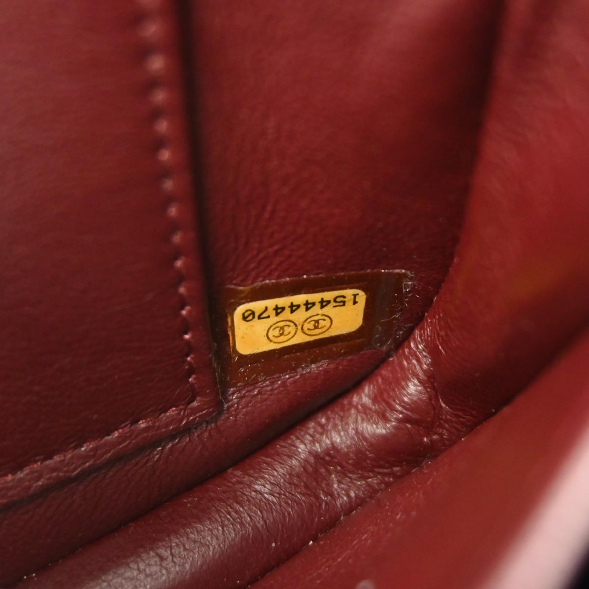 Chanel Black Lambskin Shoulder Bag