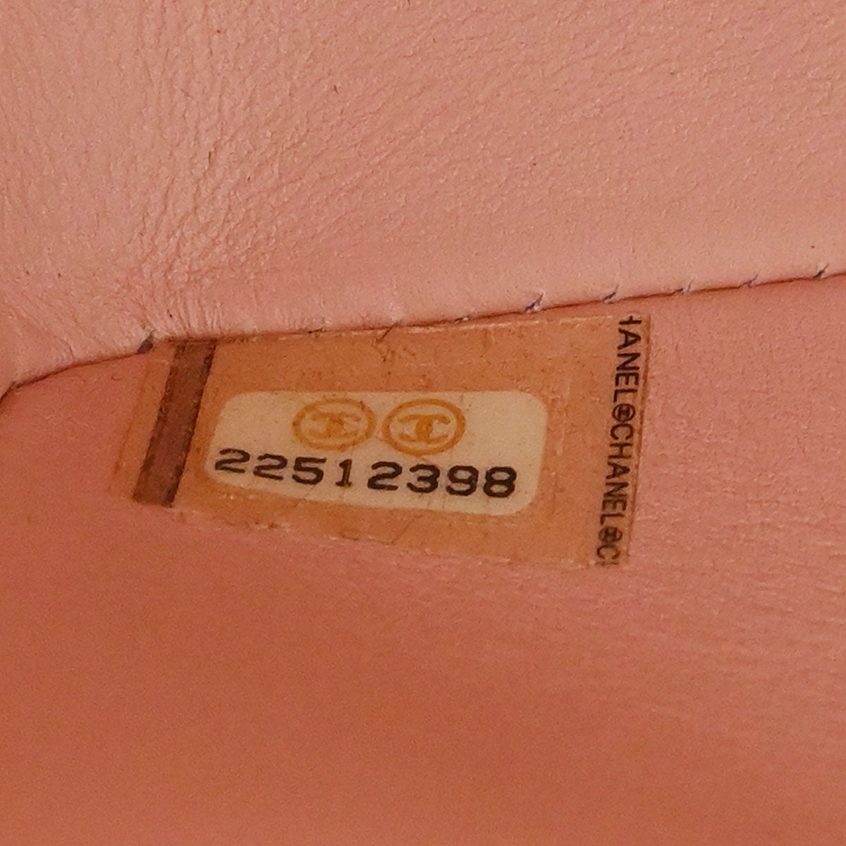 Chanel * Light Pink Python Medium Classic Double Flap Shoulder Bag