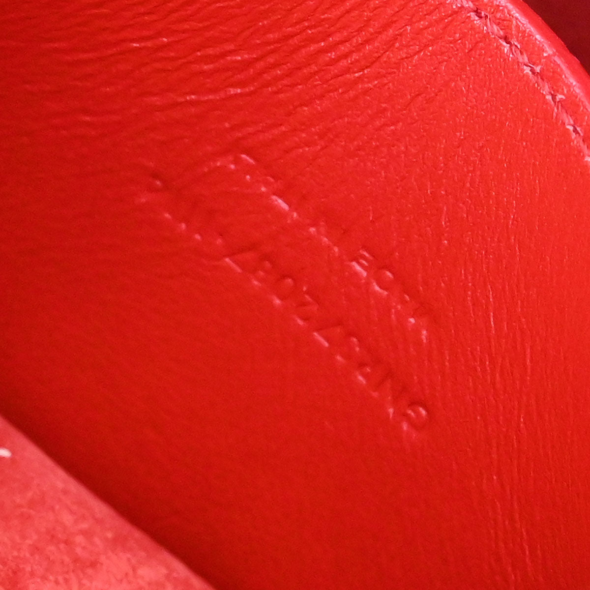 Saint Laurent Red Baby Cabas 2way Shoulder Handbag