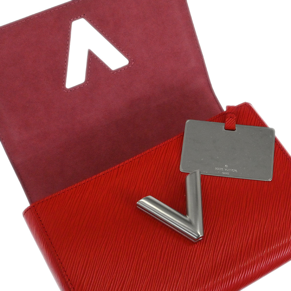 Louis Vuitton 2017 Red Epi Twist MM Shoulder Bag M50523