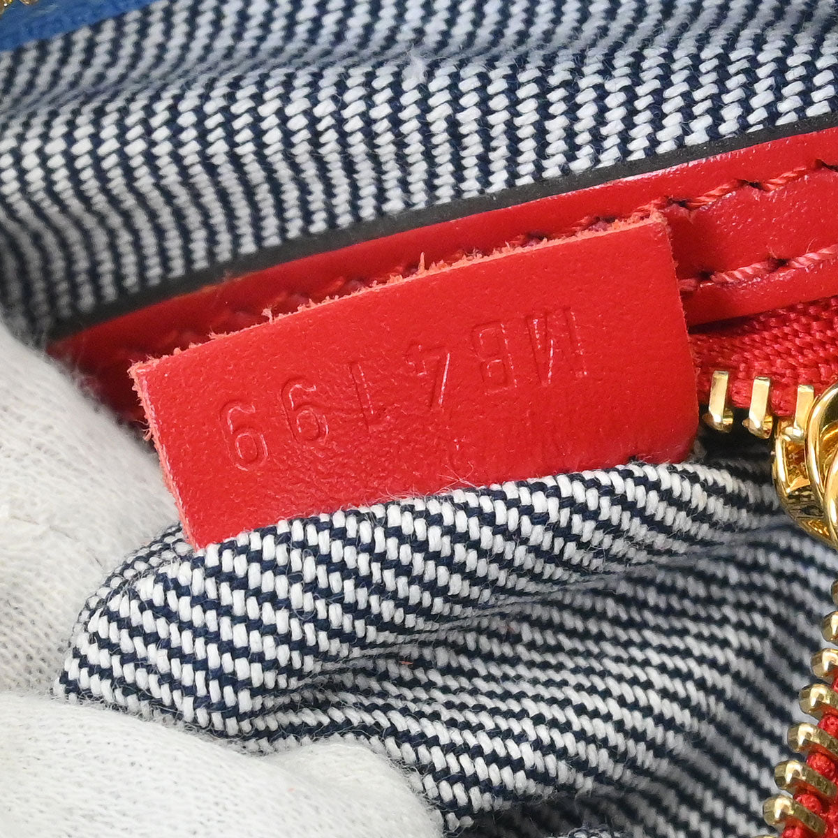 Louis Vuitton Denim Square Patchwork Speedy Bandouliere 30 2way Shoulder Handbag M45041