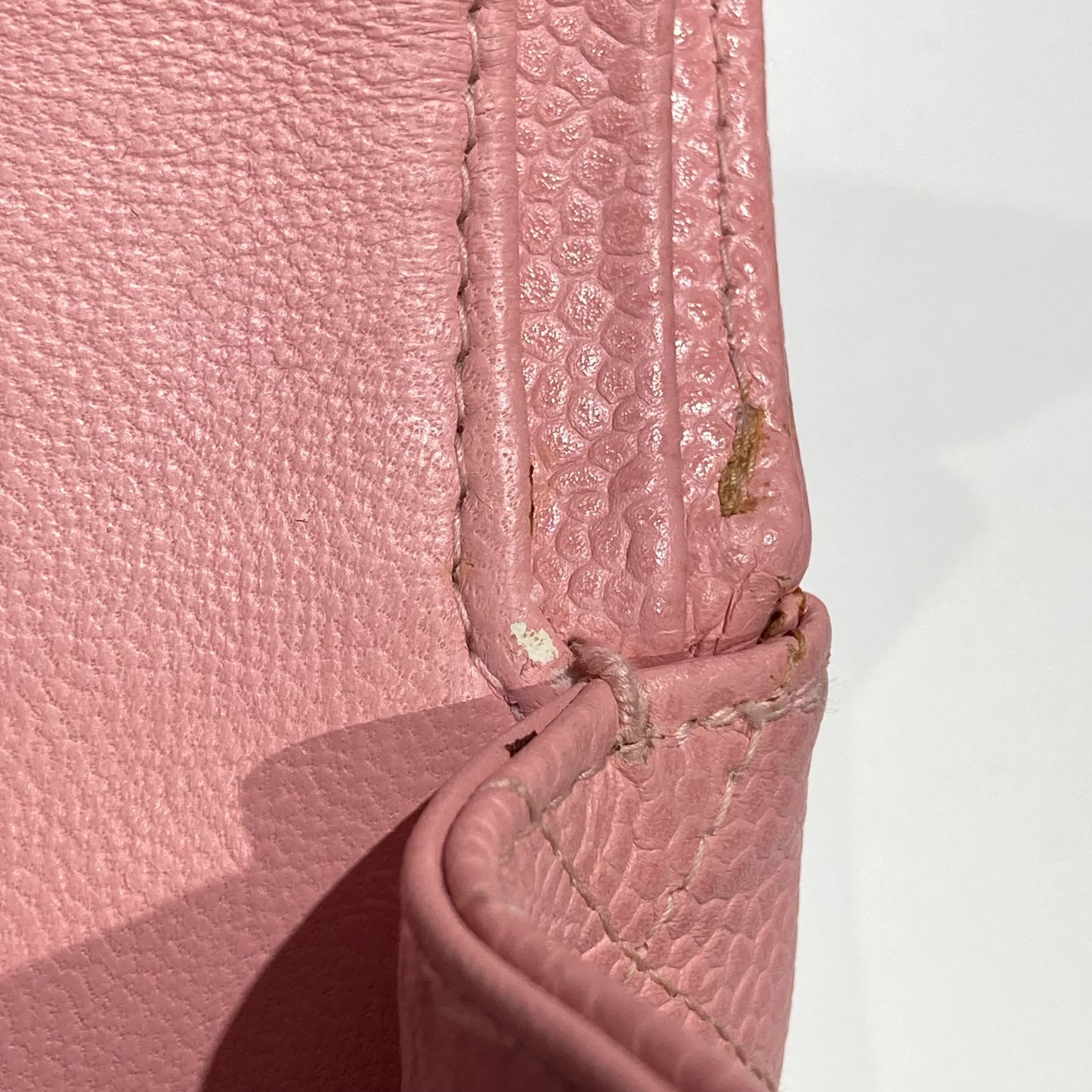 Chanel 2003-2004 Pink Caviar Medium Classic Double Flap Shoulder Bag
