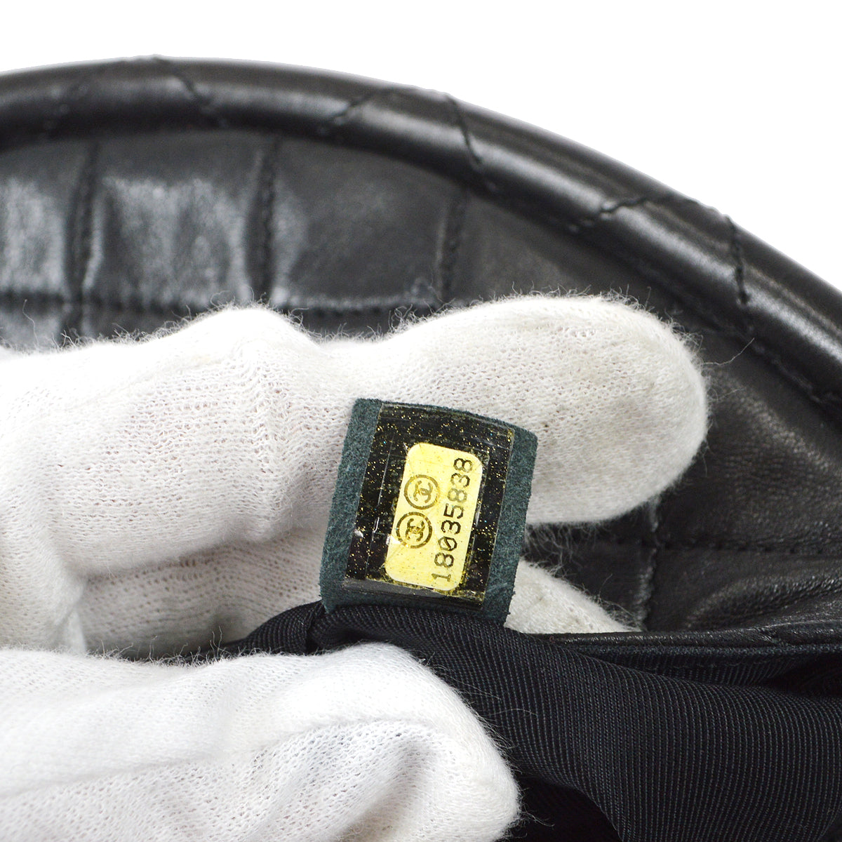 Chanel 2013-2014 Black Lambskin Large Hula Hoop Handbag