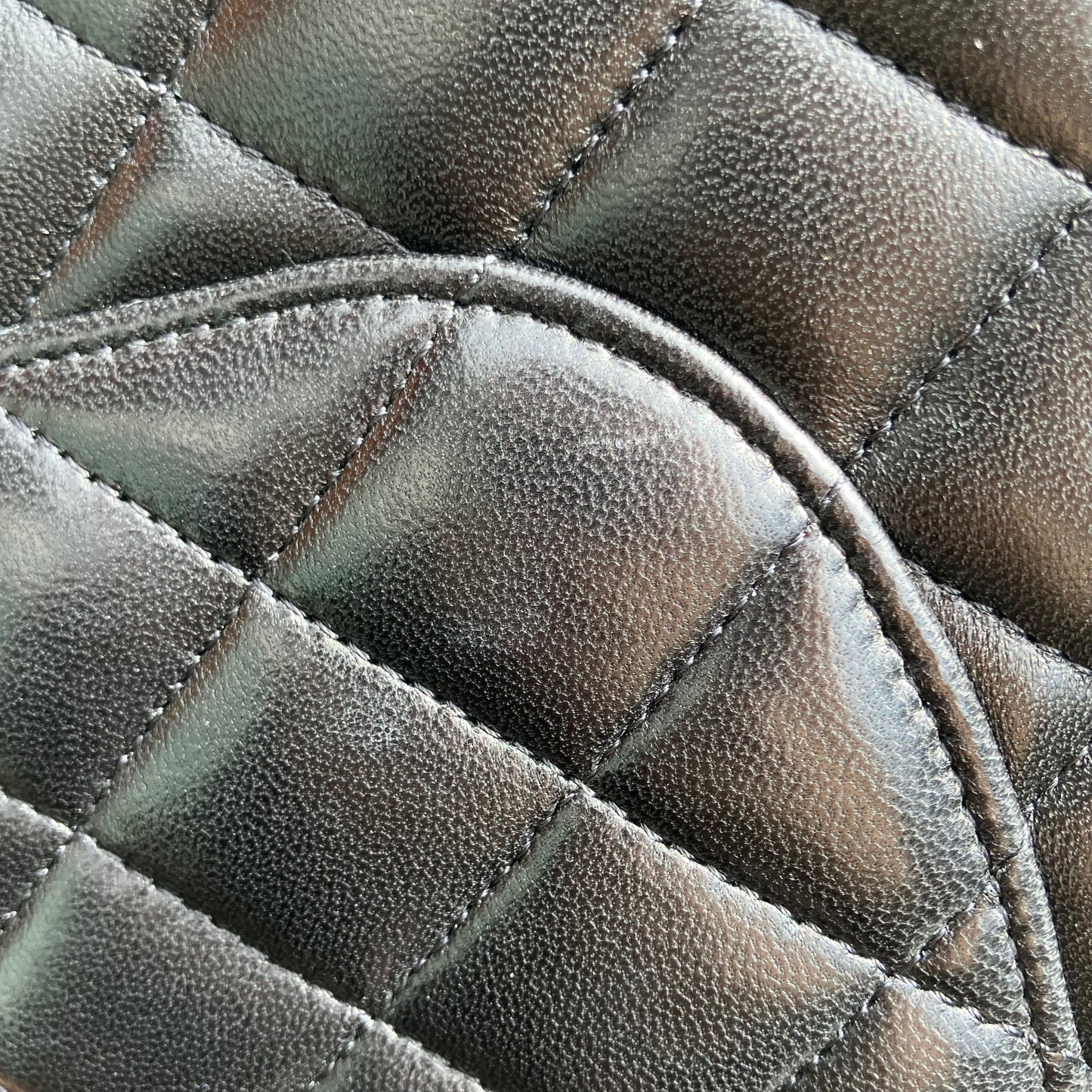 Chanel Black Lambskin Small Classic Double Flap Shoulder Bag