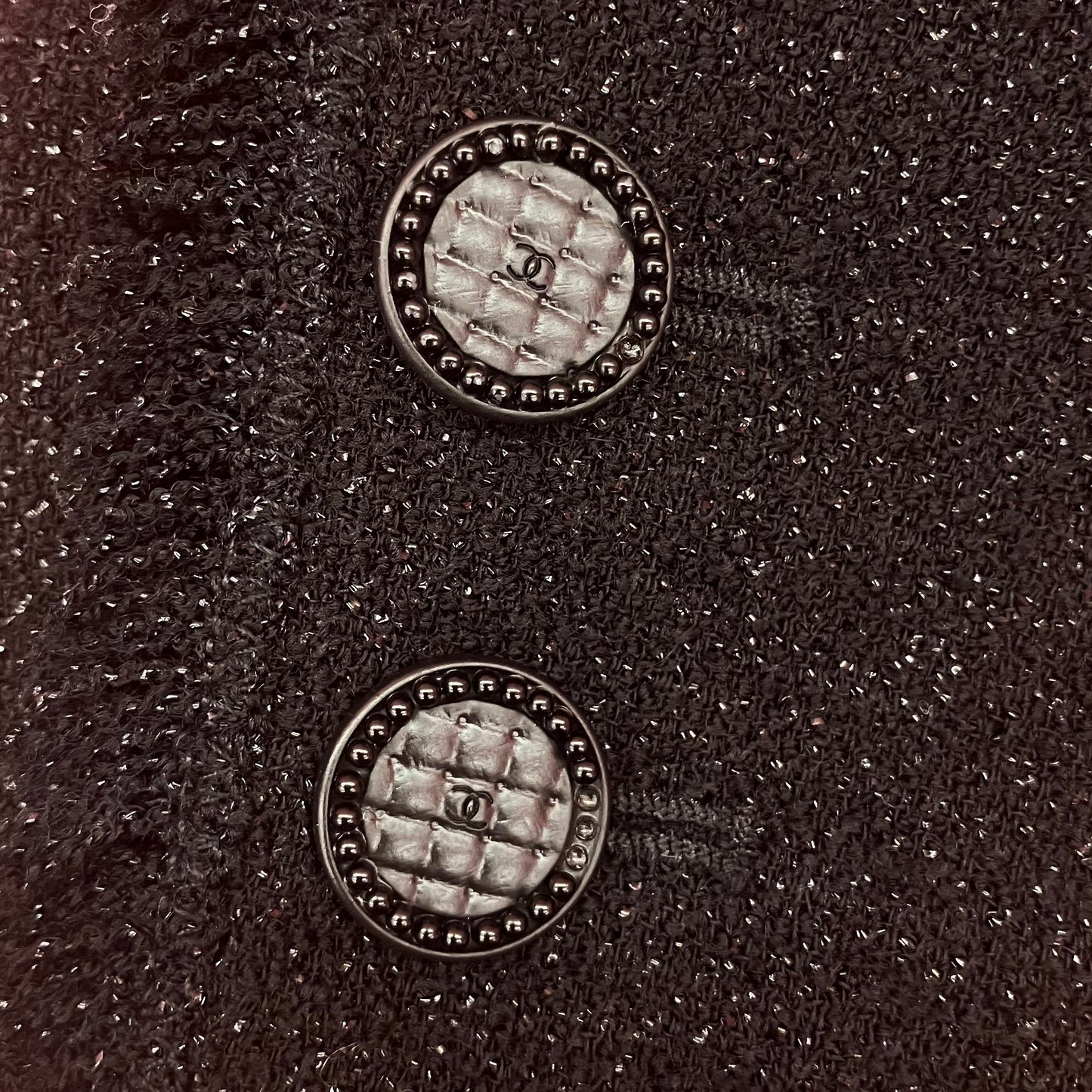 Chanel 2003 Single Breasted Jacket Black #34