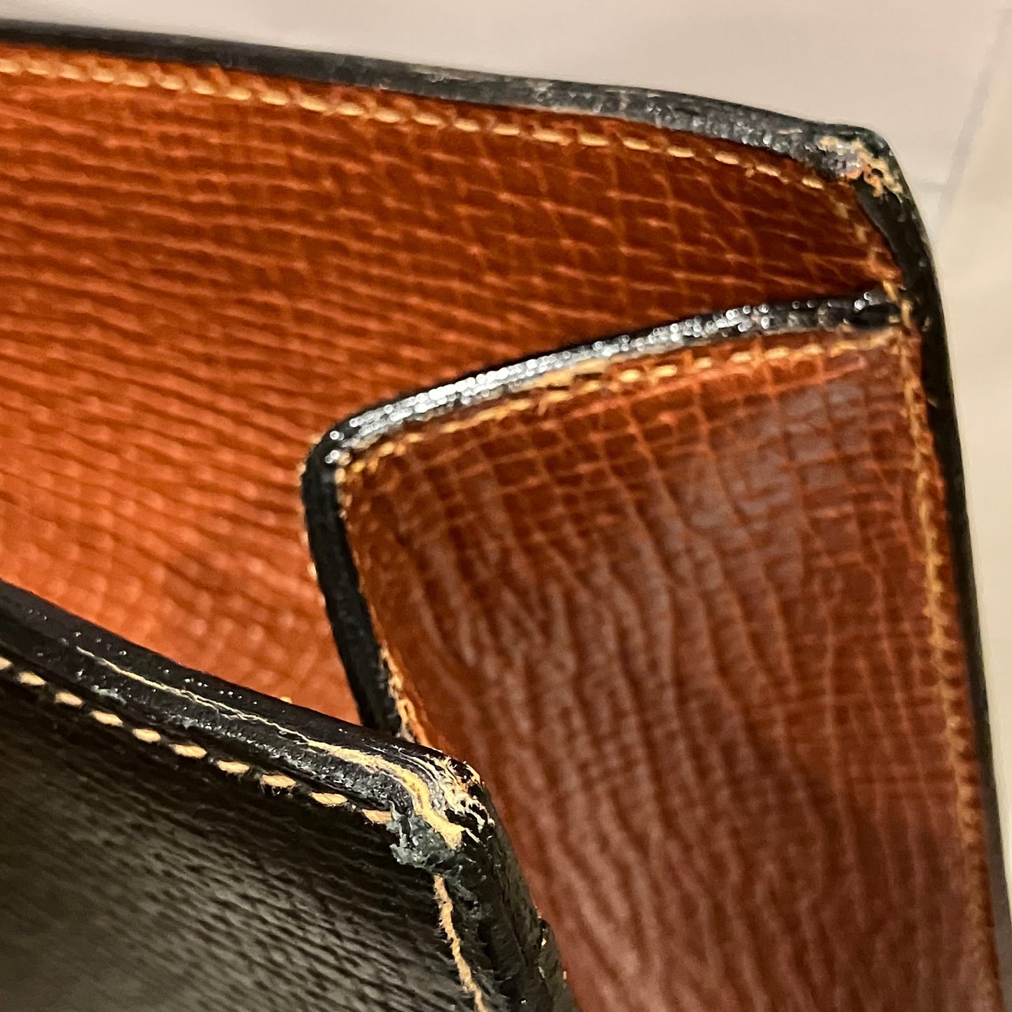 Loewe Black Leather 2way Shoulder Handbag