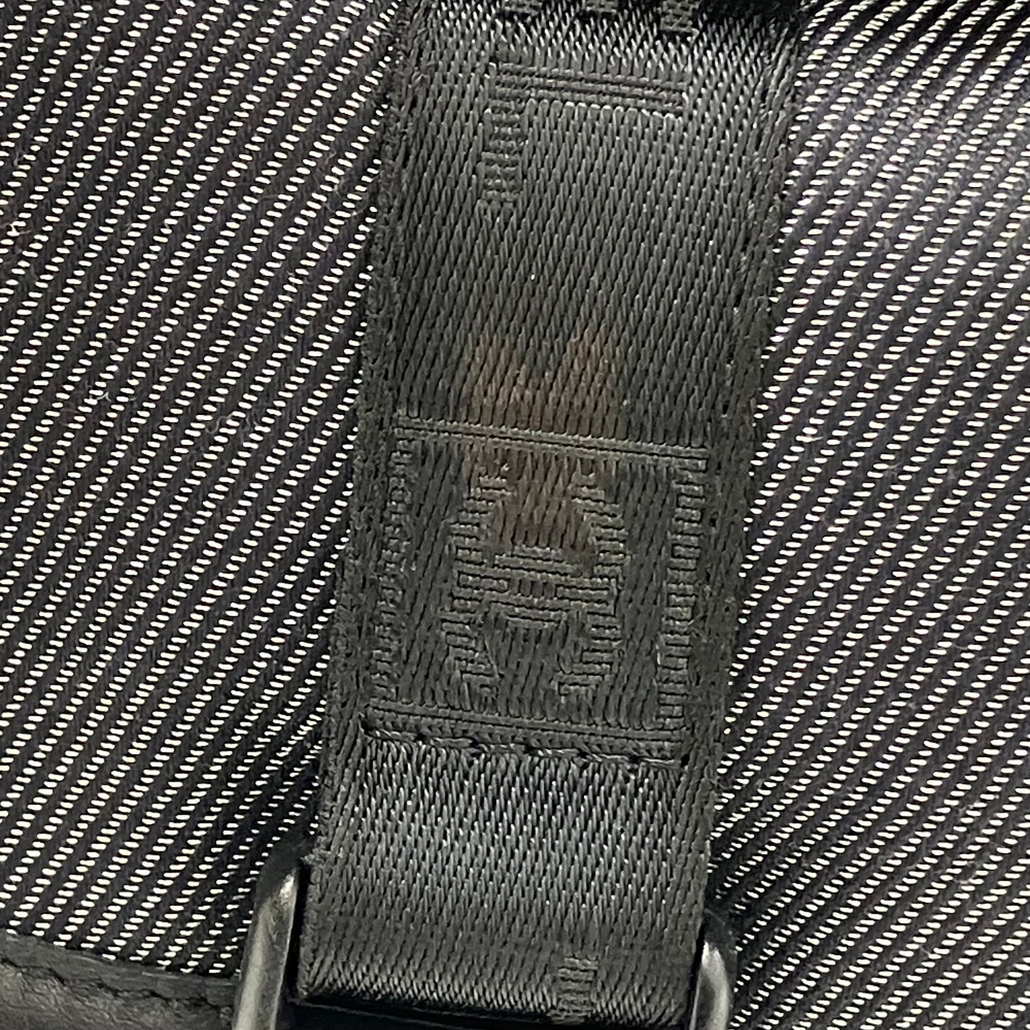 Chanel 2005-2006 Black Silver Canvas Sport Line Backpack