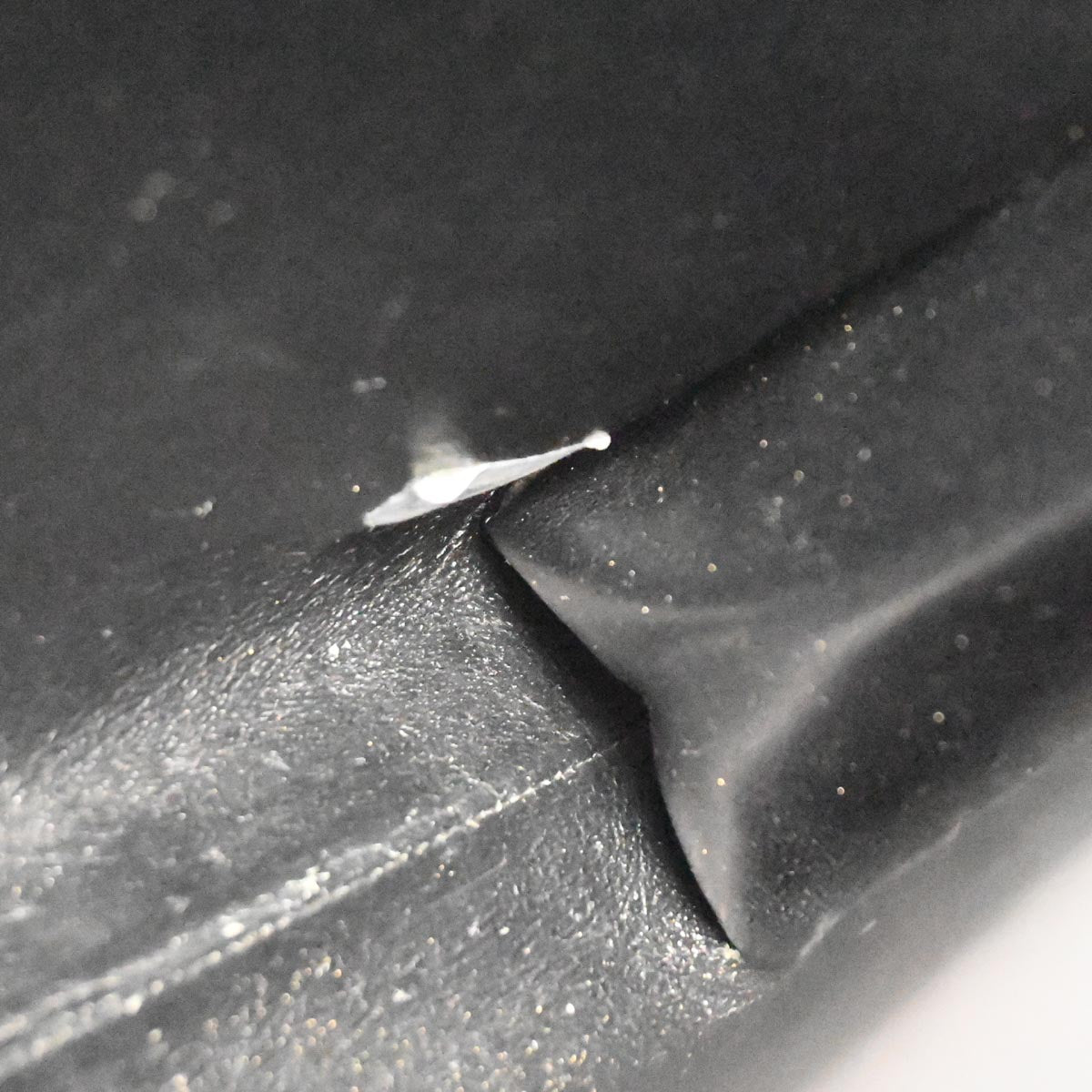 Chanel 1996-1997 Black Patent Leather Briefcase Business Handbag