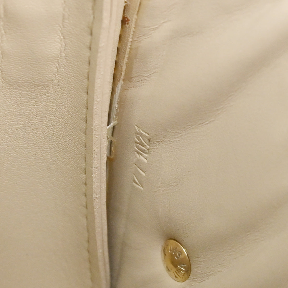 Louis Vuitton Beige Vernis Flower Lexington Handbag M92246