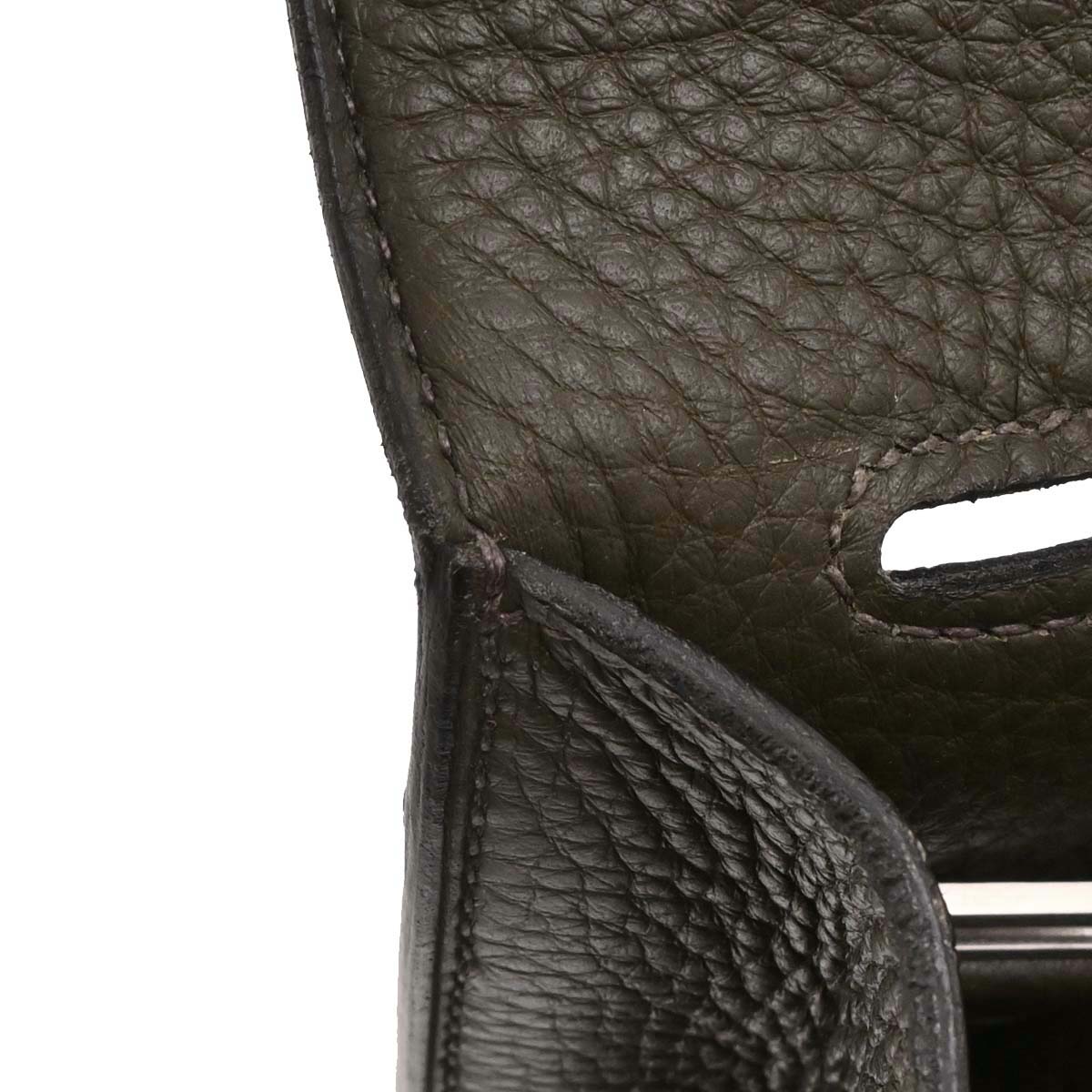 Hermes Taurillon Clemence Sac a Depeches DPLG Business Handbag