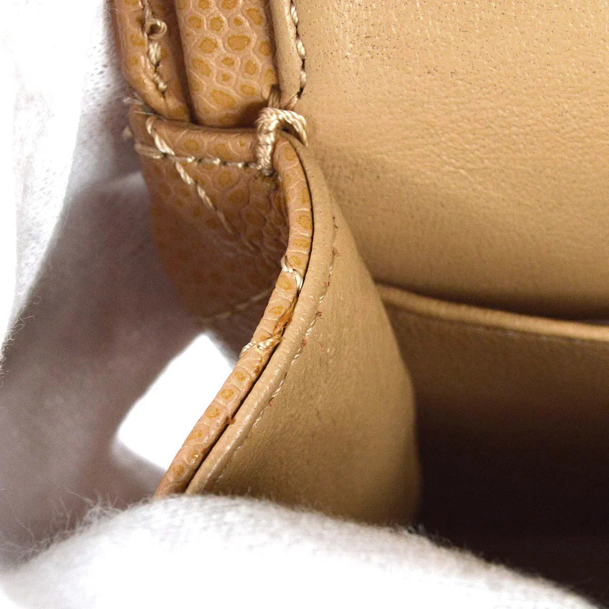 Chanel 2004-2005 Beige Caviar Medium Classic Double Flap Bag SHW
