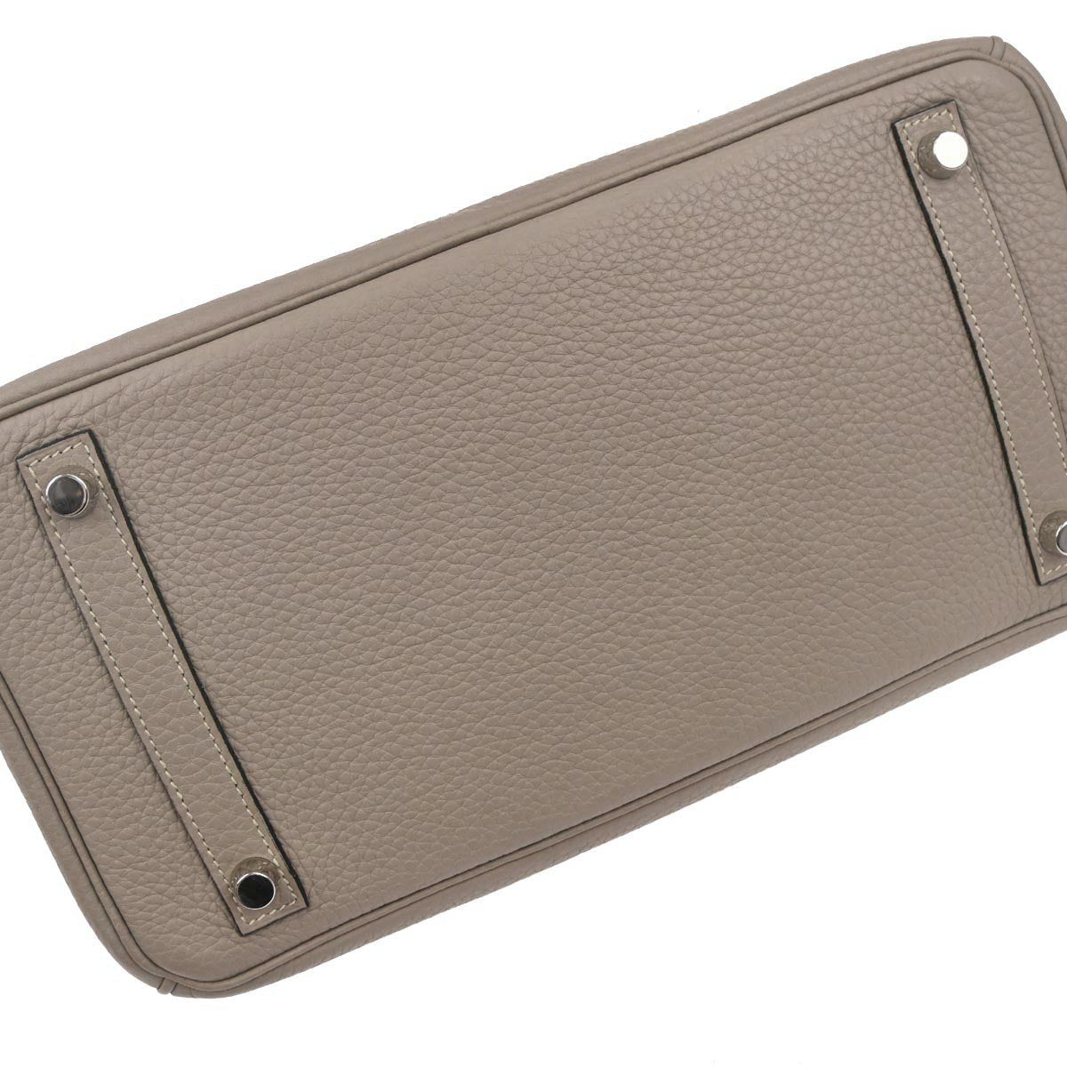 Hermes Gris Tourterelle Togo Birkin 30 Handbag