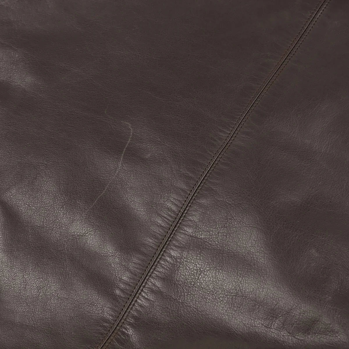 Chanel Zip Up Leather Jacket Brown